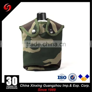 High Quality Aluminum 1.1/1.2L Water Bottle For Ourdoor Hiking / Cooking Army Water Bottle Portable thumbnail-1