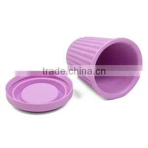 350ML FDA Red Silicone Coffee Cups thumbnail-4
