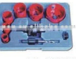 9PCS Hand Bi-metal Hole Saw Sets Diamond Saw Sets thumbnail-1