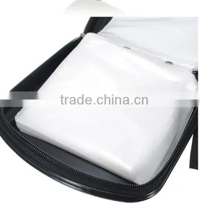 NEW Portable CD Storage Bag 40-pieces DVD Hard Plastic Protector Carrying Case thumbnail-2