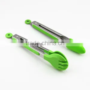 2 Different Kinds of Kitchen Tongs Set Standard Tong Salad Tong thumbnail-1