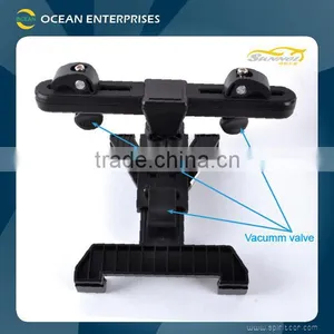 360 Degrees Revolving Car Headrest Tablet Holder for IPad thumbnail-2