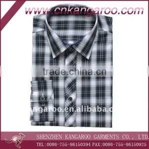 Mens 2011 100%cotton Check Pattern Shirt thumbnail-1