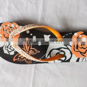 EVA PE Colorful Printed Fashion Men Lady Flip Flop Beach Sandals Sandle Slipper thumbnail-1