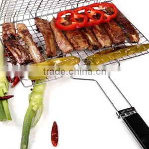 High Quality Stainless Steel Foldable Wire Grill for Sale thumbnail-2