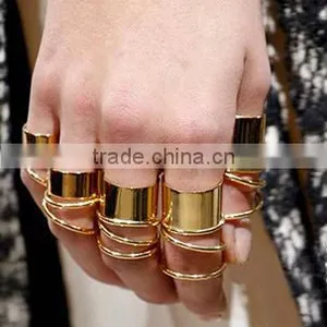 2015 New Fashion Jewelry Gold Finger Ring Set Midi Ring Set thumbnail-1