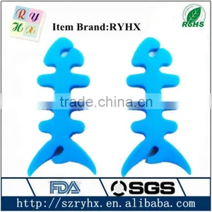 2012 Newest Silicone Fish Wire Keeping for Headphone Earphone Line thumbnail-1