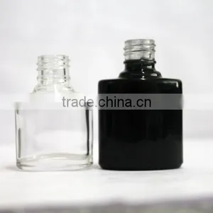 HOT SELLING 10 ml Black Coated Bottle ,UV Coated Nail Polish Bottle for Gel Polish India thumbnail-2