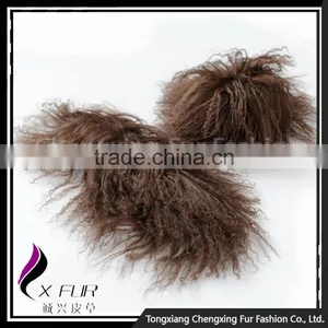 CX-A-47E Wholesale Girls Cheap Cute Gift Lamb Fur Slap Cuff Bracelet thumbnail-3
