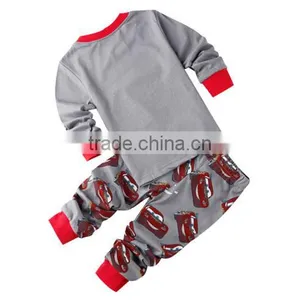 New Design Fashion Wholesale Summer Baby Clothes Sleepwear Cotton Family Christmas Cheap Kids Children Animal Pajamas thumbnail-1
