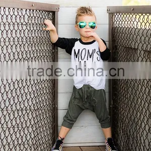 Summer Playful And Funny Raglan T-shirts Created For Kids Clothes In China thumbnail-4
