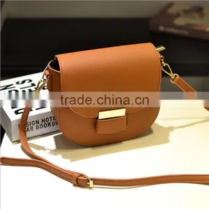 Zm50149b Europe Simple Pure Color Women Shoulder Bag pu Leather Lady Bags thumbnail-3