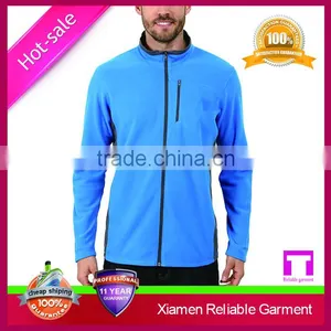 100% Polyester Hiking Top Thick Polartec Fleece Jacket for Man thumbnail-2