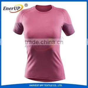 Merino Wool Women Short Sleeve Thermal Inner Wear thumbnail-2