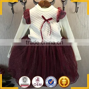 Hot Sale Winter Girl Christmas Outfits Princess Girl Set Fancy Dresses for Girls thumbnail-1