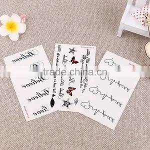 Waterproof Tattoo Sticker Non-toxic Enviroment Protection Sticker Children Decoration Sticker thumbnail-3