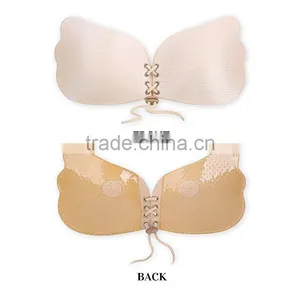 Strapless Self Adhesive Silicone Invisible Push-up Bras for Women thumbnail-2