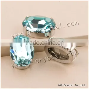 #4120 Oval Clear Fancy Stones 13*18mm Garment Accessories Crystal Decor Stone thumbnail-1