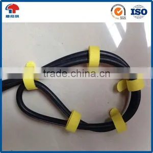Thin Adjustable Hook & Loop Cable Ties For Data Room Telecom Cable Management thumbnail-5