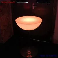 Led Banquet Cocktail Color Changing Light Table thumbnail-1