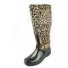 Fashion Lady Flat Half Rain Boots thumbnail-1