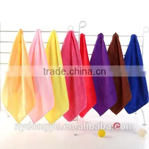 Absorbing Microfiber Small Square Towel/chgf Wash Towel/ Fancy Solid Color Towels thumbnail-1