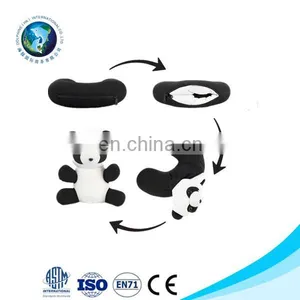2016 Hot Sell 2 in 1 Plush Animal Shaped Travel Neck Pillow thumbnail-5