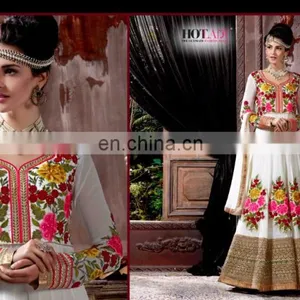 Designer Anarkali Salwar Suits Collection Indian Pakistani Style thumbnail-1