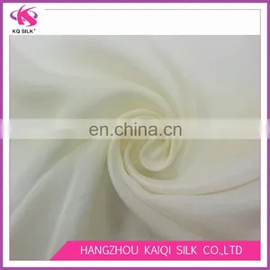 Silk Fashion Fabric Greige Plain Dyed Silk Habotai Fabric Wholesale Paj Voile Silk Fabric for Dress | Scarf thumbnail-2