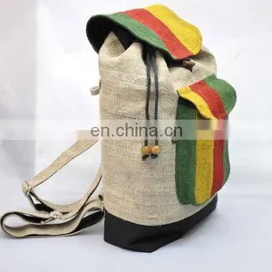 Rasta Hemp Backpack thumbnail-4