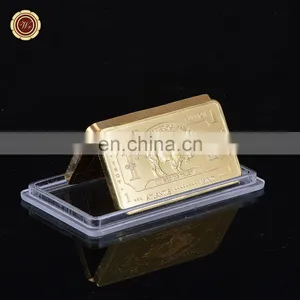 WR 999 Gold One Troy Ounce Atlantis Mint 24k Pure Gold Bullion Bar With Free Capsule thumbnail-1
