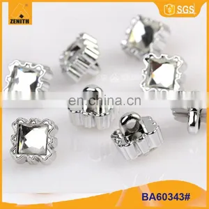Fancy Clear Uv Plating Resin Shirt Button BA60343 thumbnail-3