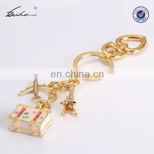 Keychain for Airline Travel Theme Keychain Romantic Keychain thumbnail-1