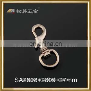 Different Design And Colors Metal Zinc Alloy Hook Buckles Series, Gold Plated Snap Hook thumbnail-3