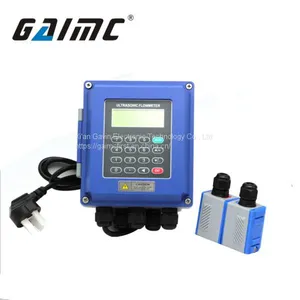 GUF120A-W China Wall Mounted Clamp on Pipe Ultrasonic Water Flow Meter Price thumbnail-1