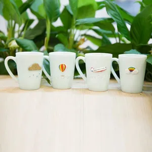China New Bone White Embossed Custom Ceramic Mug for Mon Gift Export to Worldwide thumbnail-2