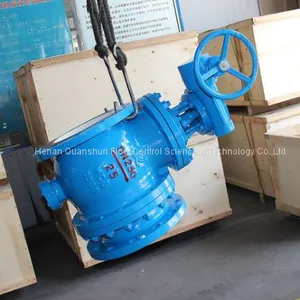 Full Bore Top Entry Eccentric Ball Valve For District Heating Water thumbnail-2