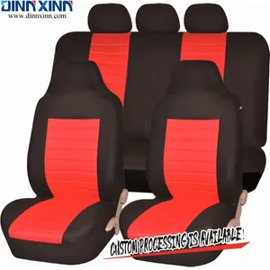 DinnXinn Audi 9 Pcs Full Set PVC Leather Car Seat Cover Leather Manufacturer China thumbnail-4