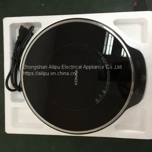 New CE KC Standard 2000W White Color Round Shape Electric Induction Cooktop ALP-DC92 thumbnail-5