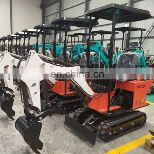 Mini Excavator 0.8 Ton Crawler Crusher Bucket Excavator thumbnail-6