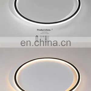 Bedroom Simple Modern Living Room Study Lamp Round Ultra-thin Led Ceiling Lamp Nordic Style Warm Room Lamp thumbnail-6