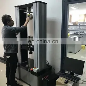 WDW-100 Computerized Electronic 100KN Tensile Testing Machine for Plastic Tensile Tests thumbnail-4