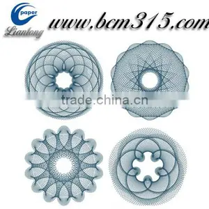 Hot Sale Cheaper Price Custom Security Watermark Paper With Visible/invisible Fibers Lianlong Brand thumbnail-5
