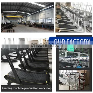a China Slat Self-powered Non-motorized Home Fitness Body Strong Manual Commercial Use Woodway Curved Treadmill in Gym Equipment thumbnail-4