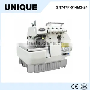 GN747F-512M2-24 Siruba Industrial Overlock Sewing Machine for Sale Overlock Sewing Machine Price Good thumbnail-1