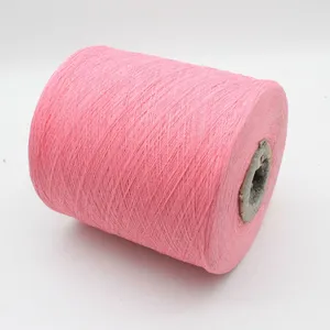 Supply Ne10/1 Socks Yarn Manufacturers Supply Pink Recycled Cotton Yarn thumbnail-2