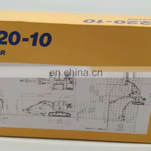 Excavator Model Toy Little Excavator for Children Kid thumbnail-3