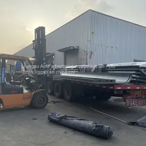 Outdoor Fault Reporting Bus Stop Sign Aluminum Profile Bus Shelter Platform Billboard Direct Selling thumbnail-3