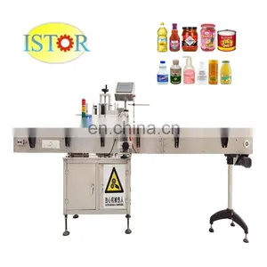Watsapp+ 86 15140601620 Free Shipping Factory Price Automatic Self-adhesive Bottle Labeling Machine thumbnail-1