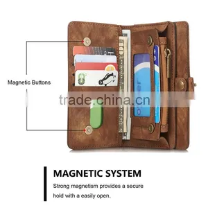 China Supplier for Iphone Cell Phone Credit Card Holder Wallet With Zip thumbnail-6